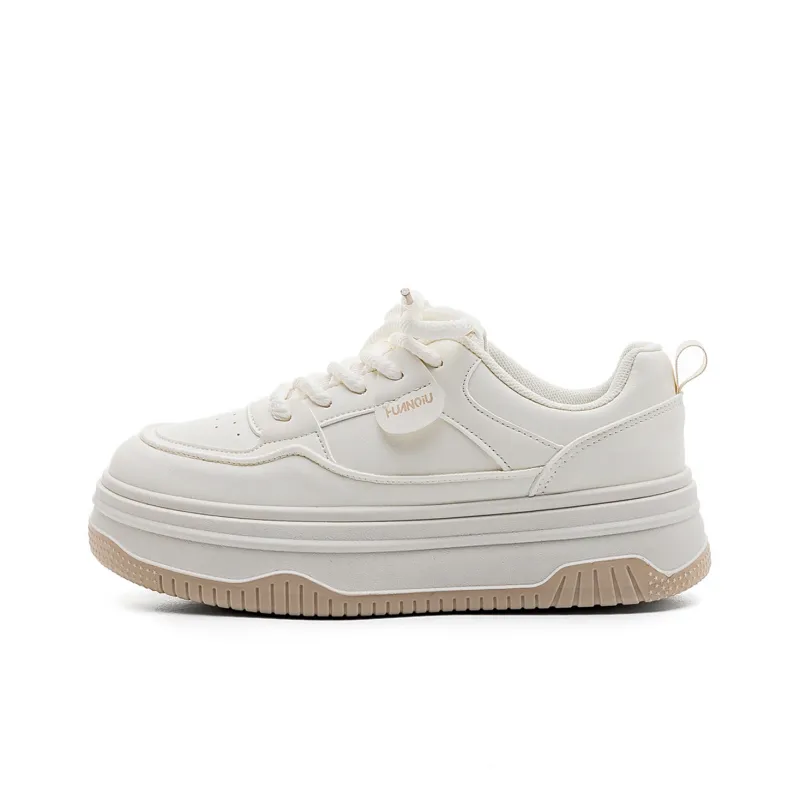 HUANQIU Non-slip Lightweight Low-Top Skateboard Shoes Women's-5