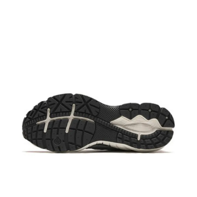 Anta Wear Resistant Low Top Running Shoes Men's Light Silver Gray-5