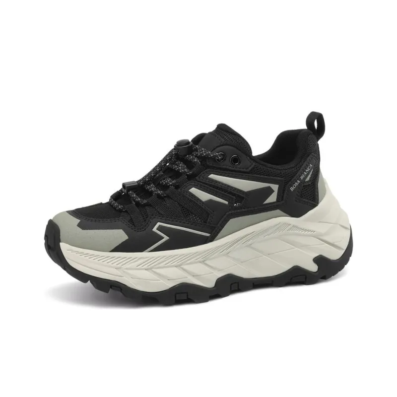 Rosa Bianca Breathable Lightweight Height Increasing Low-Top Chunky Sneakers Women's-1
