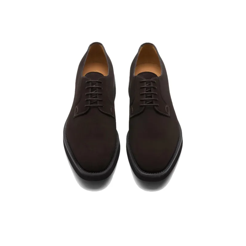 CHURCH'S Shannon Lace-up Suede Derby Shoes-3