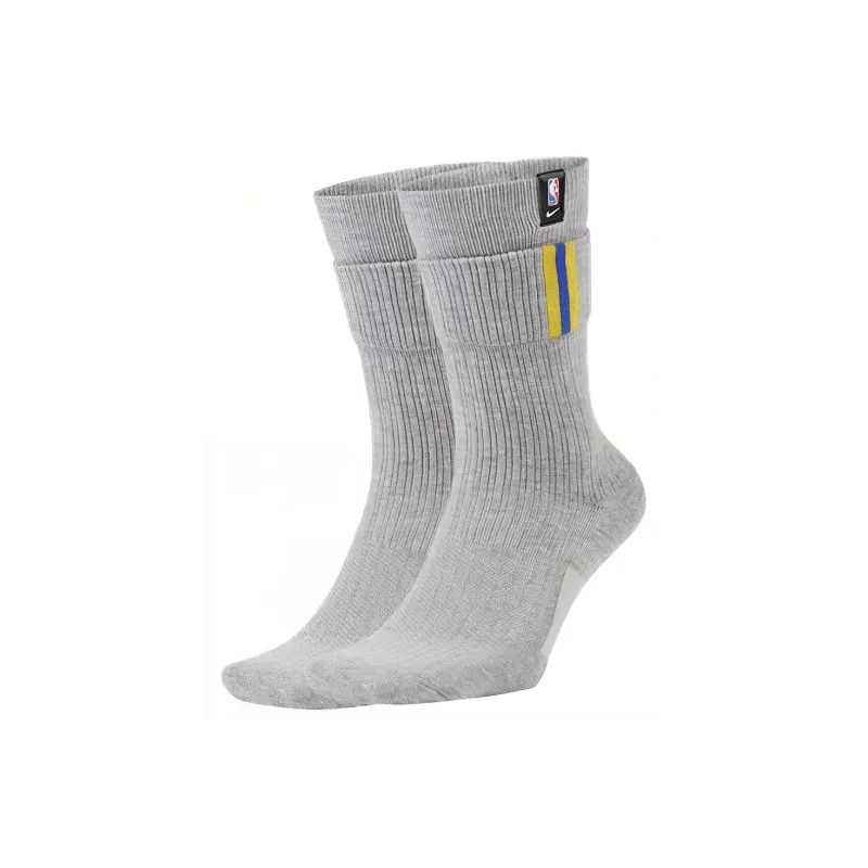 Nike Courtside Nba Mid Calf Socks Unisex 1 Pack Dark Gray-2