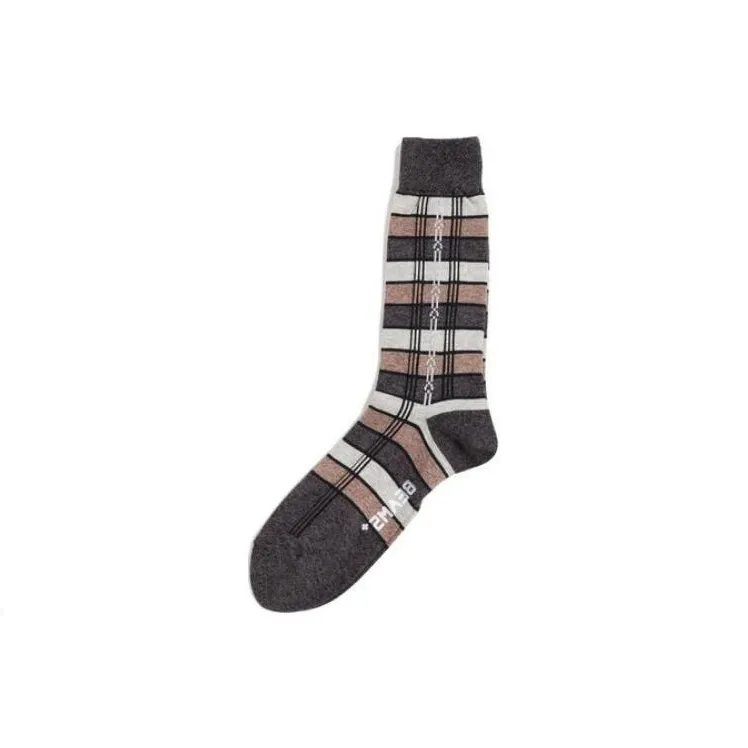 Beams Men Mid Calf Socks-1