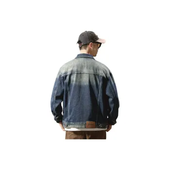 Jeep Denim Jackets Men Blue
