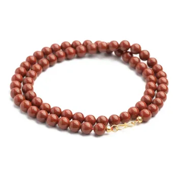 Xianyuan Southern Red Agate Fine Jade Necklaces Unisex
