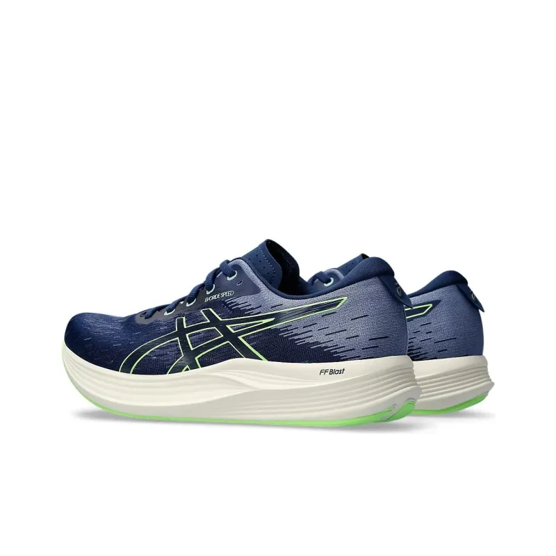 Asics Evoride Speed 2 Blue Expanse Illuminate Green-3