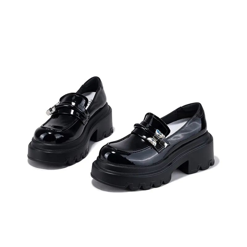 SELAIYA Loafers 6.5cm Women's Black-2