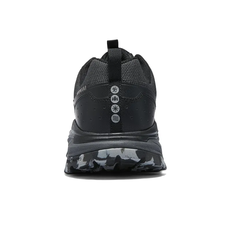 Skechers Lanyin Collection Low Top Casual Shoes Men's Black-4