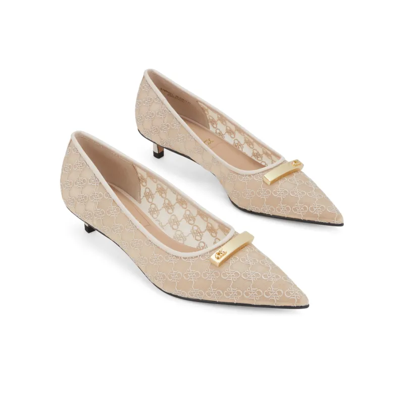 CHARLES&KEITH Small CK Women's Casual Shoes 3.5cm Women's Beige Beige-2