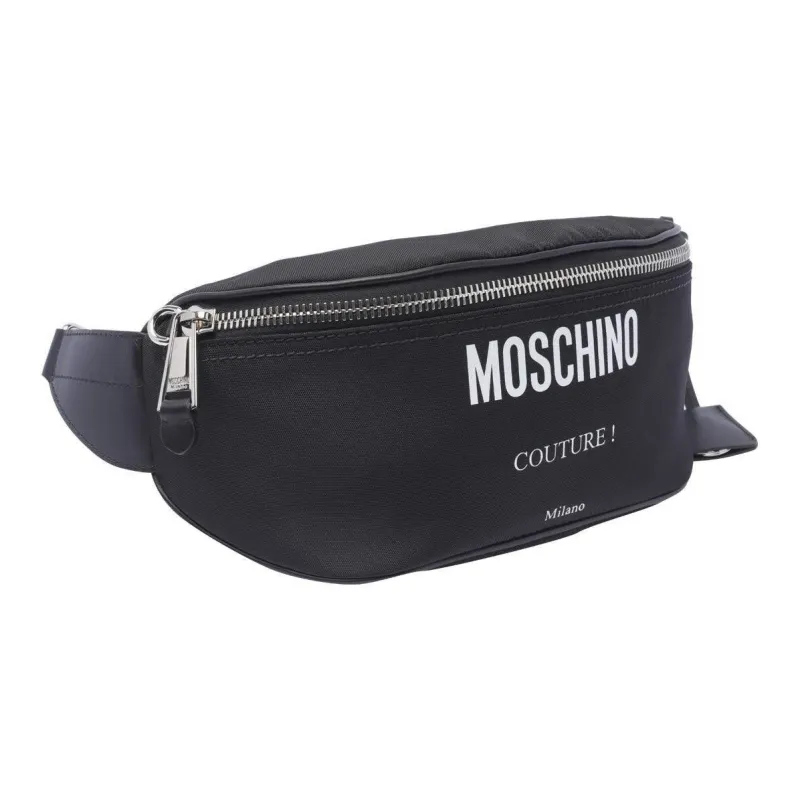 MOSCHINO Logo Plaque Belt Bag-1