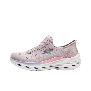 Skechers Cushioning Breathable Lightweight Low Top Casual Running Shoes Women's Purple
