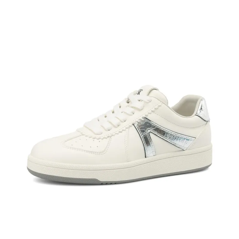 Rosa Bianca Warm Anti-Slip And Wear-Resistant Lightweight Breathable Height Increasing Low-Top Skateboard Shoes Women's-8