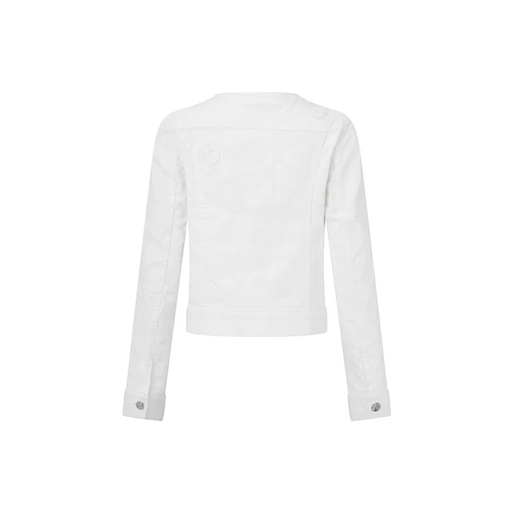 RARE Denim Jacket Women's White-2