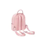 AILUXI PU Backpack Medium Size Women's Floral Joy Pink