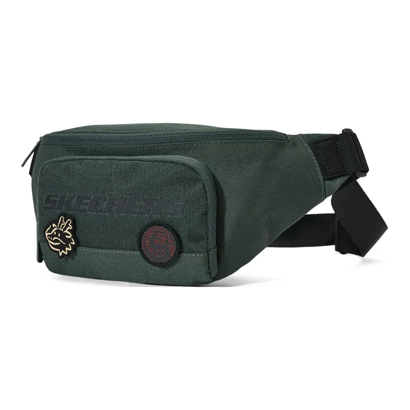 Skechers Fabric Crossbody One Shoulder Fanny Pack Regular Unisex Berlin Green-2