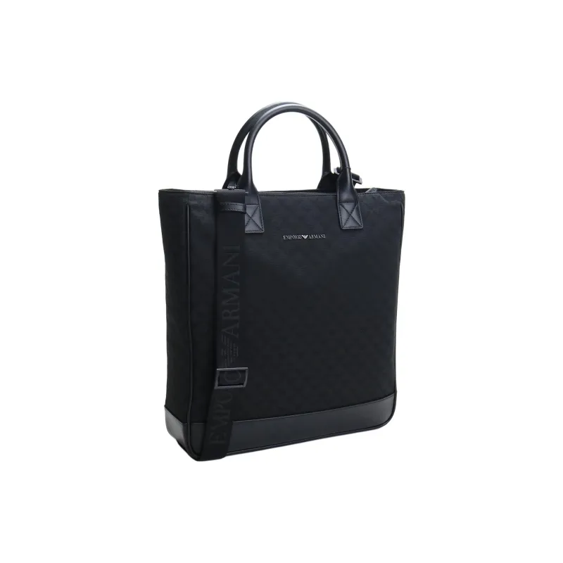 EMPORIO ARMANI Polyester Handbag Regular Men's Black-3