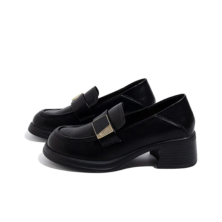 DAPHNE Loafers Women's Black/Beige-1