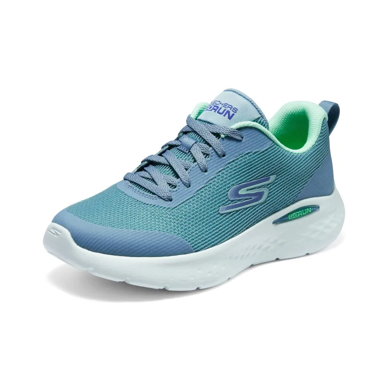 Skechers Go Run Lite Breathable Low Top Running Shoes Women's Mint Green-2