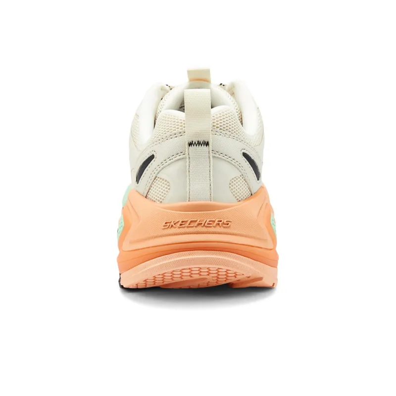 Skechers Cushioned Wear Resistant Lightweight Low Top Casual Shoes Men's Beige-4
