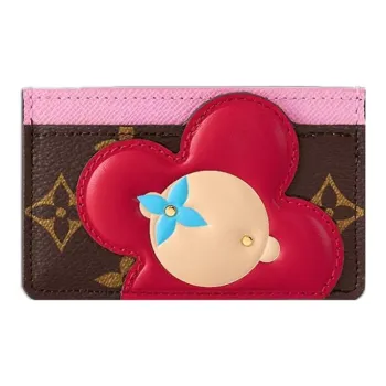 LOUIS VUITTON Card Holder Pale Pink
