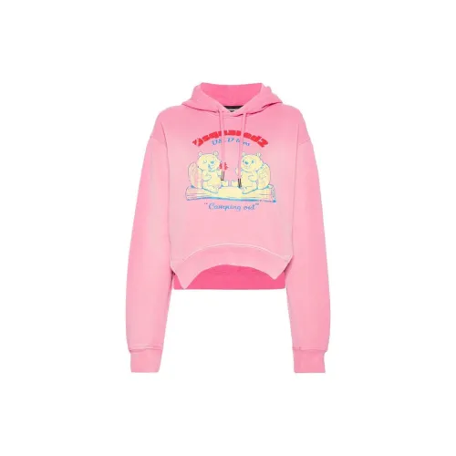 DSQUARED 2 Sweatshirts Women's Bubble Gum Pink Color