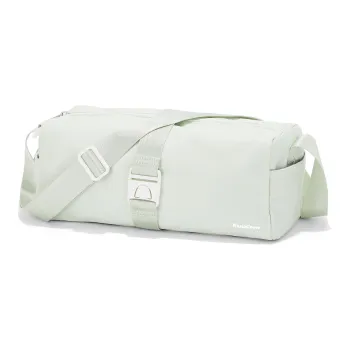 NANACREW Polyamide Yoga Bag Toast Bag Crossbody Bag Regular Unisex Black Ecru/Beige With Green/Mint Green