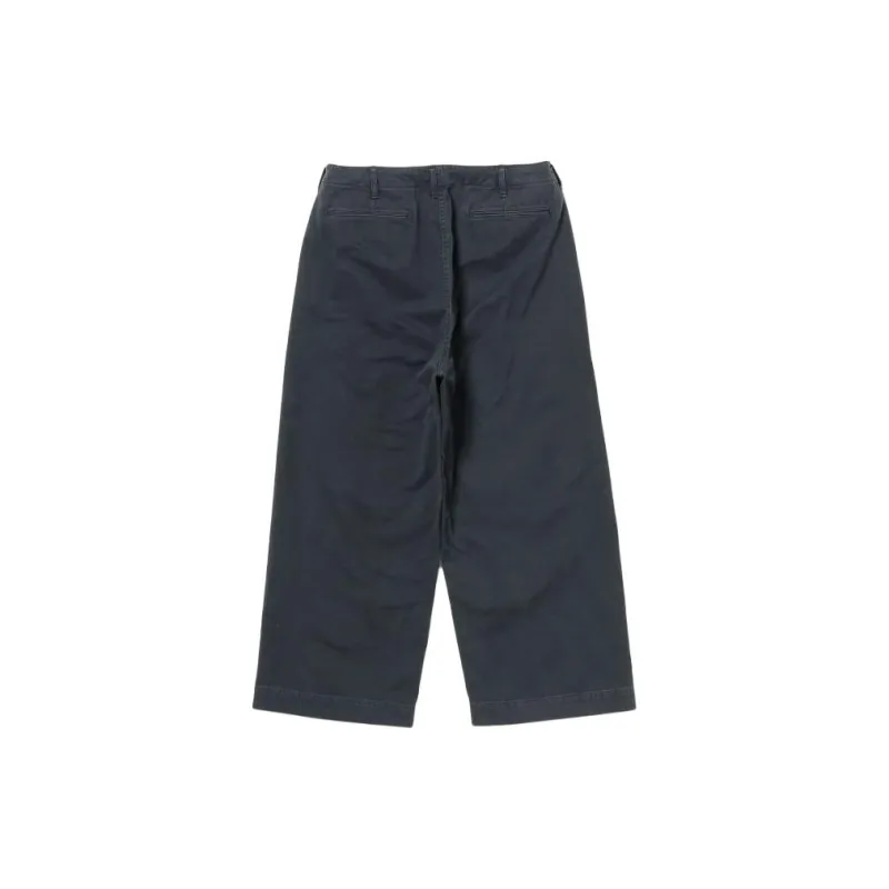 Beams Casual Pants Men's Marine Blue-1