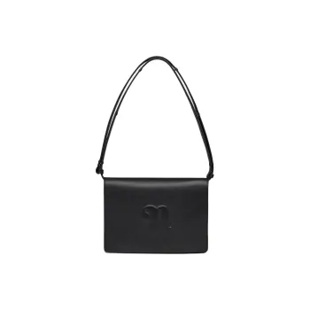 NANUSHKA Polyurethane And Polyester Blend Portable Crossbody Bag Shoulder Bag Large Size Women's Black