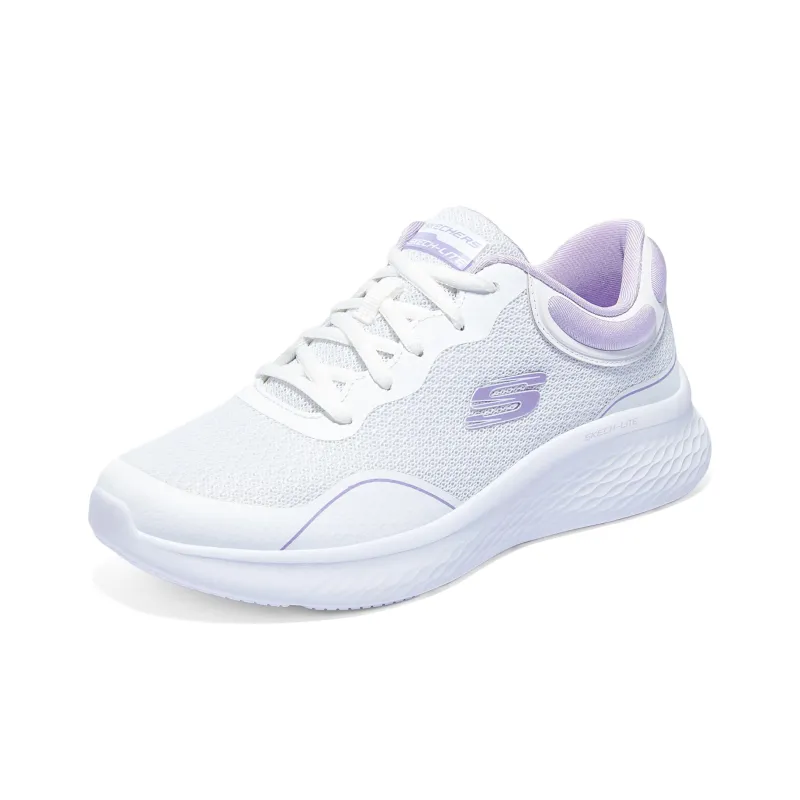 Skechers Skech-Lite Pro Cushioning Anti-Slip And Wear-Resistant Low-Top Casual Running Shoes Women's White-2