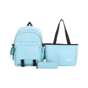 NIGEER Nylon Backpacks Women's Blue/Purple/Pink/Black