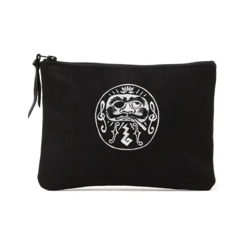 Beams Cotton Clutch Women's Black