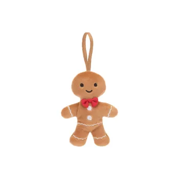 JELLYCAT Festive Folly Gingerbread Fred Plush Toy