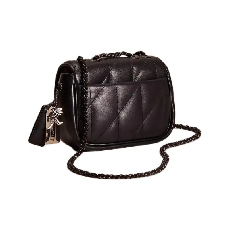 COACH Madison Nappa Leather Pillow Bag Shoulder Bag Crossbody Bag Small Size Women's Black-1
