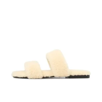 SAINT LAURENT Bleach Slip On Slides