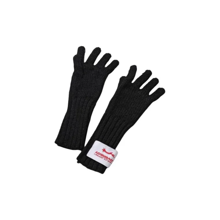 CHARLES JEFFREY Logo patch Knitted Gloves-0