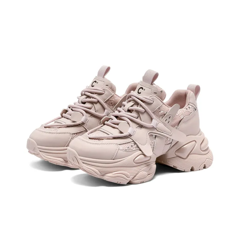 C°BANNER Chunky Sneakers Women's Taro Purple-2