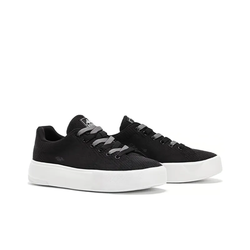 Kappa Slip Resistant, Abrasion Resistant, Breathable Low Top Skateboard Shoes Unisex Black-2