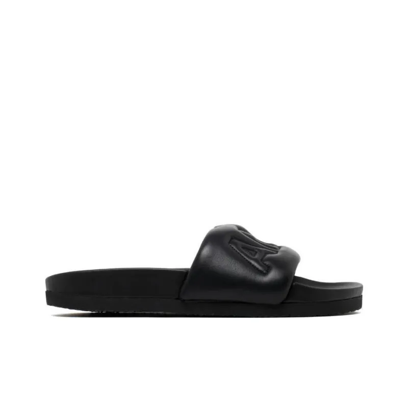 AMBUSH Logo Quilted Slip On Slides-1