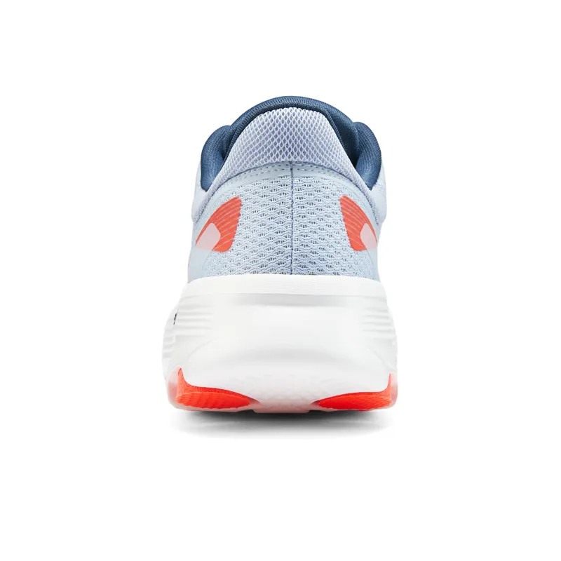 Skechers Cushioning Wear Resistant Low Top Casual Running Shoes Women's Blue Orange-4