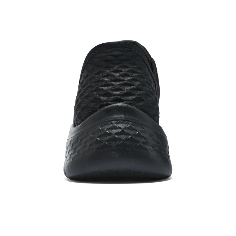 Skechers Go Walk Fle Anti Slip Wear Resistant Mid Top Running Shoes Women's Black-4