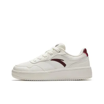 ANTA Skateboarding Series Sneakers 'White Red' Women's