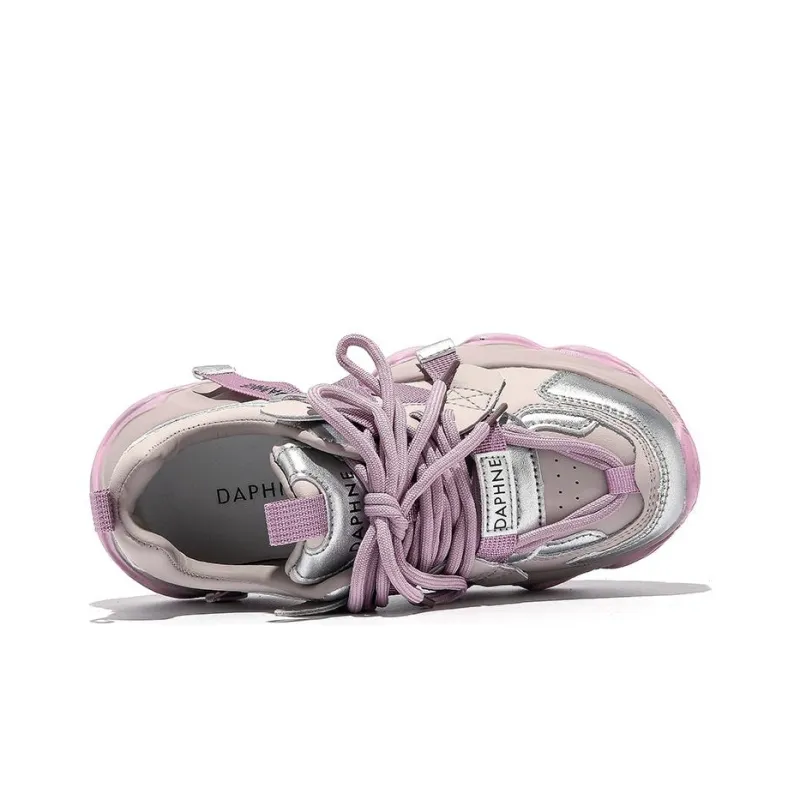 DAPHNE Low Top Chunky Sneakers Women's-7