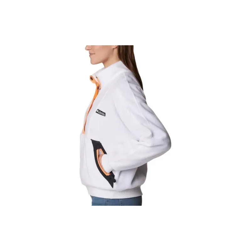 Columbia Wintertrainer Fleece Pullover Sweatshirt Women's White-2