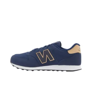 New Balance NB 500 Cushioning Wear Resistant Low Top Running Shoes Men's Dark Blue