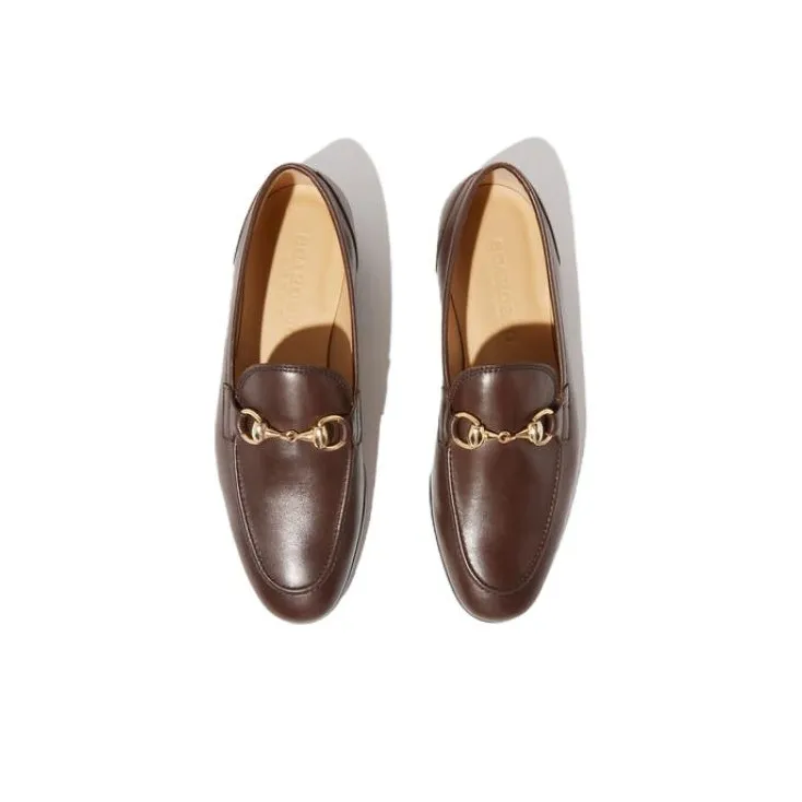 SCAROSSO Alessandra Almond Toe Loafers Women's-2