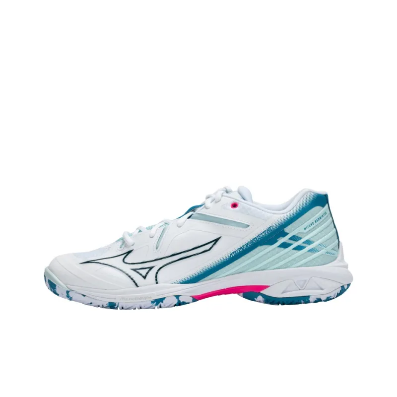 Mizuno Wave Claw 3 Wide 'White Sailor Blue'-0