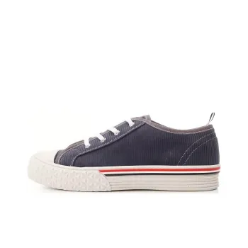 THOM BROWNE Round Toe Lace Up Sneakers