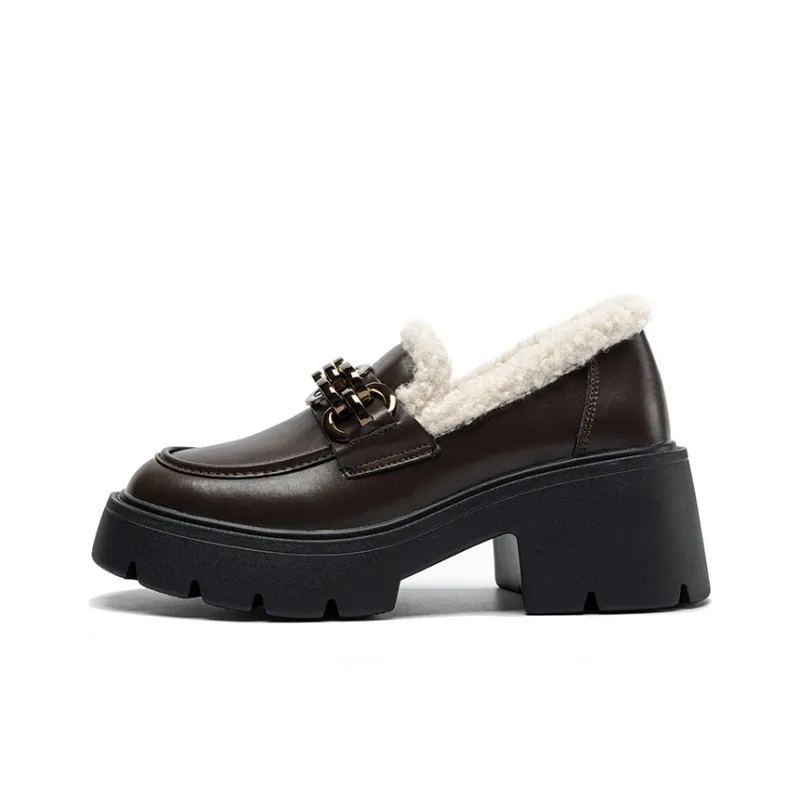 ZHR Loafers Women's Black/Brown-6