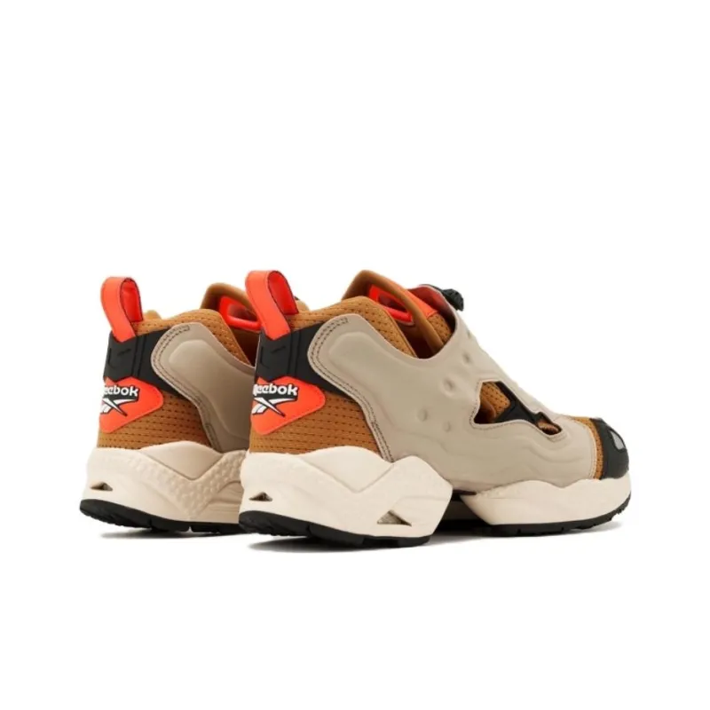 Reebok InstaPump Fury 95 'Court Brown Neon Cherry'-2