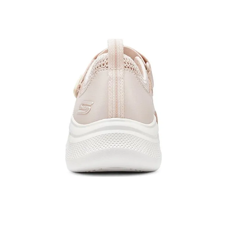 Skechers Slip Resistant Low Top Casual Shoes Women's Peach Pink-5