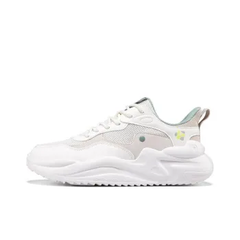 361° Wear Resistant Height Increasing Low Top Casual Shoes Women's Oat Milk